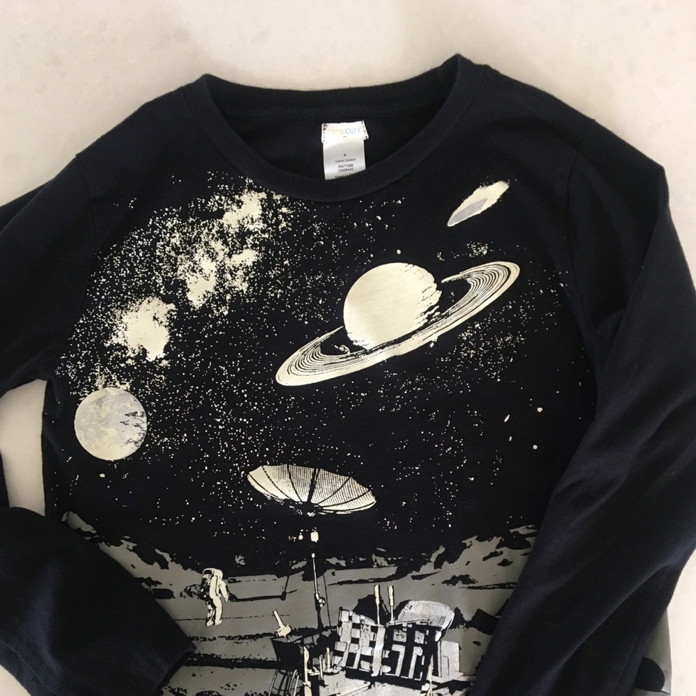 Crew Cuts...boys glow in the the dark astronaut
